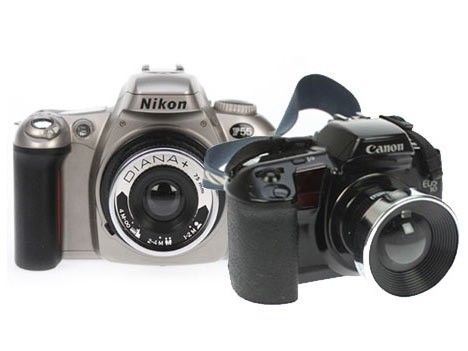 Adattatore diana lomography - diana, f+