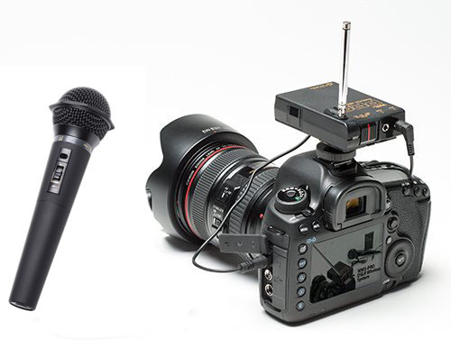 Microfono palmare wireless pro - microfono,
